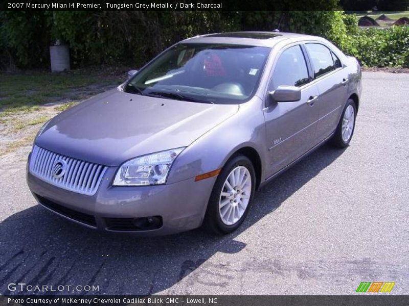 Tungsten Grey Metallic / Dark Charcoal 2007 Mercury Milan I4 Premier