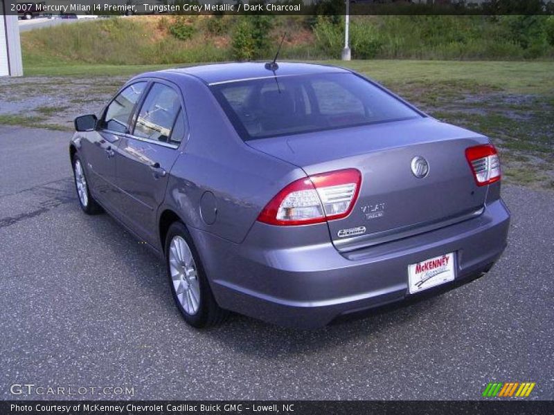 Tungsten Grey Metallic / Dark Charcoal 2007 Mercury Milan I4 Premier