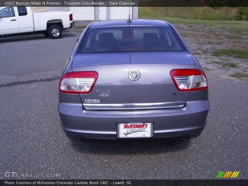 Tungsten Grey Metallic / Dark Charcoal 2007 Mercury Milan I4 Premier