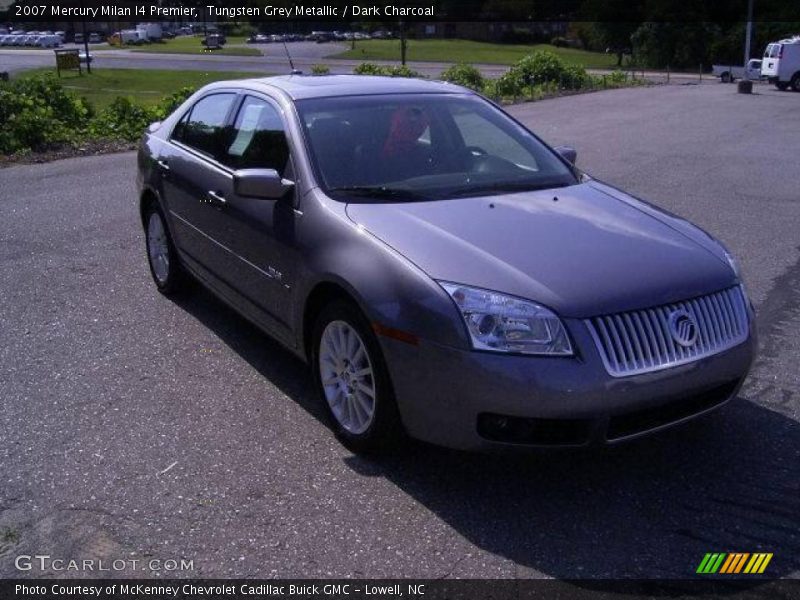 Tungsten Grey Metallic / Dark Charcoal 2007 Mercury Milan I4 Premier
