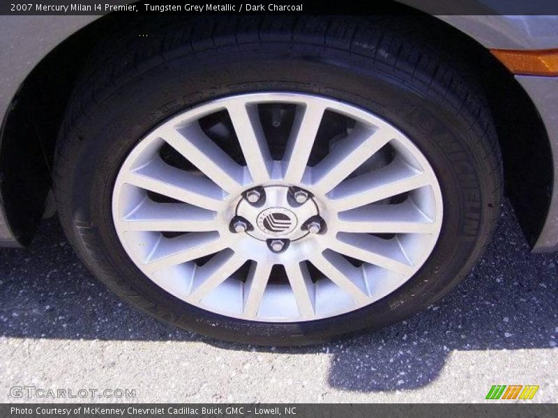 Tungsten Grey Metallic / Dark Charcoal 2007 Mercury Milan I4 Premier