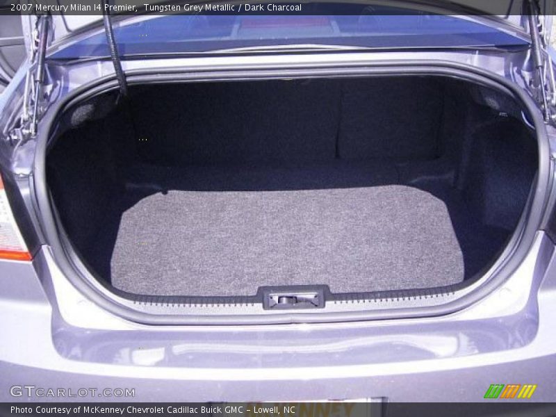 Tungsten Grey Metallic / Dark Charcoal 2007 Mercury Milan I4 Premier