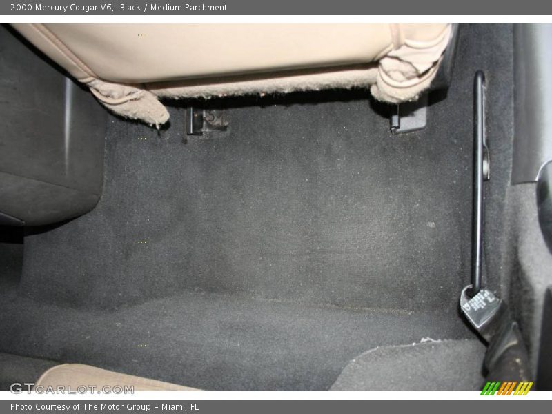 Black / Medium Parchment 2000 Mercury Cougar V6