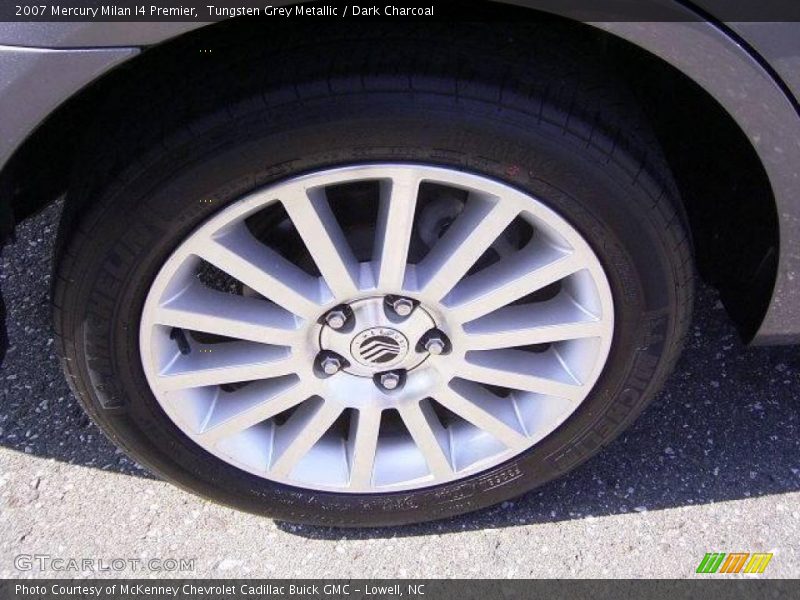 Tungsten Grey Metallic / Dark Charcoal 2007 Mercury Milan I4 Premier