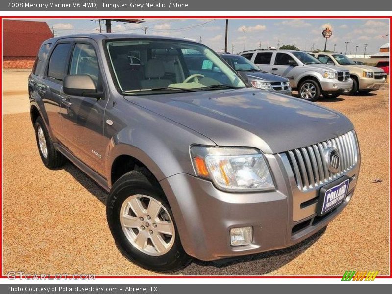 Tungsten Grey Metallic / Stone 2008 Mercury Mariner V6 4WD