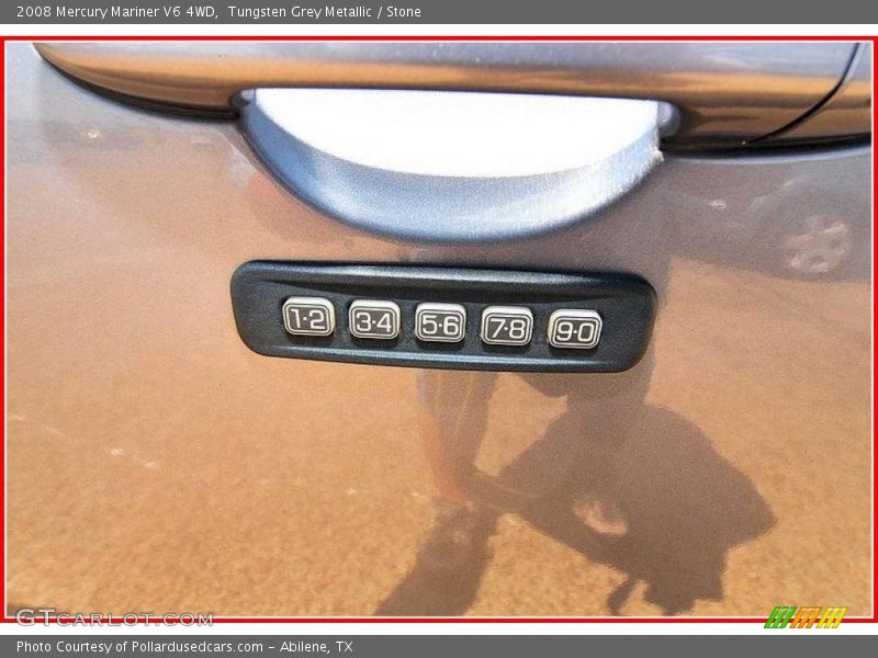 Tungsten Grey Metallic / Stone 2008 Mercury Mariner V6 4WD