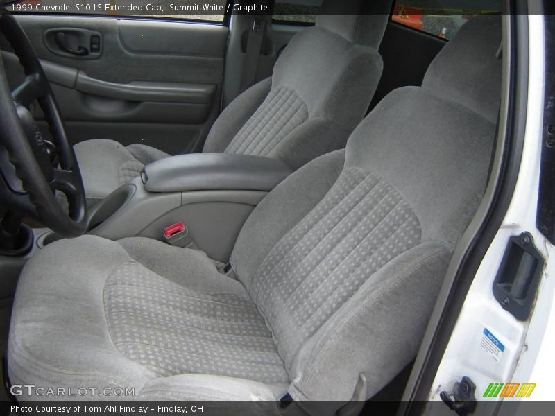 Summit White / Graphite 1999 Chevrolet S10 LS Extended Cab