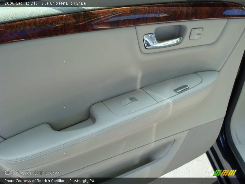 Blue Chip Metallic / Shale 2006 Cadillac DTS