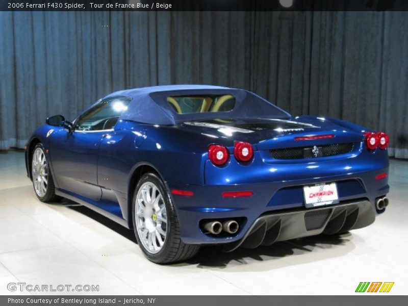Tour de France Blue / Beige 2006 Ferrari F430 Spider