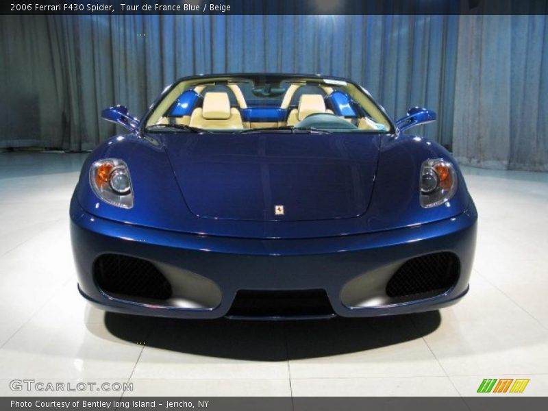 Tour de France Blue / Beige 2006 Ferrari F430 Spider