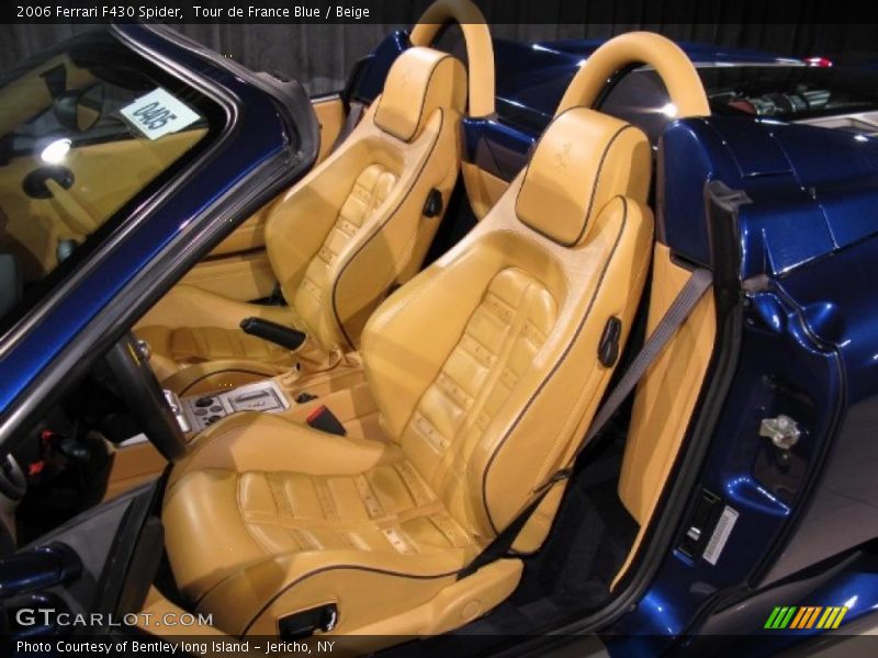 Front Seat of 2006 F430 Spider