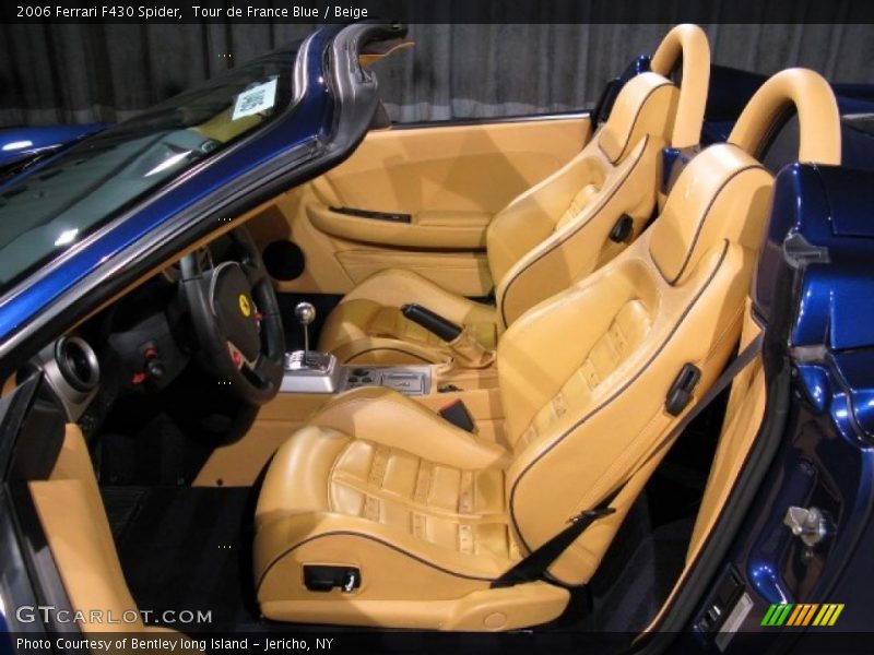  2006 F430 Spider Beige Interior
