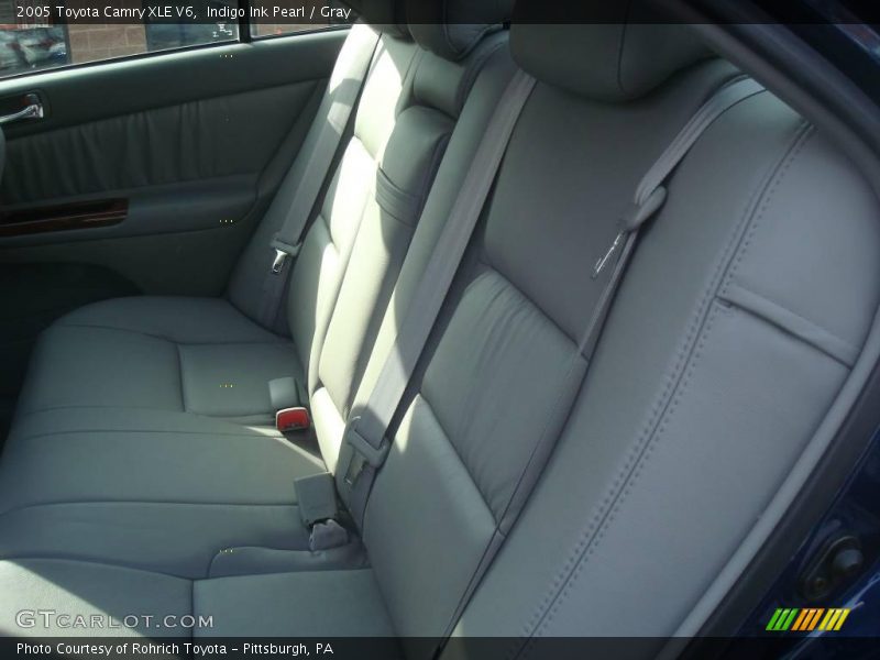 Indigo Ink Pearl / Gray 2005 Toyota Camry XLE V6