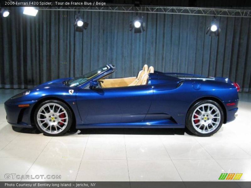  2006 F430 Spider Tour de France Blue