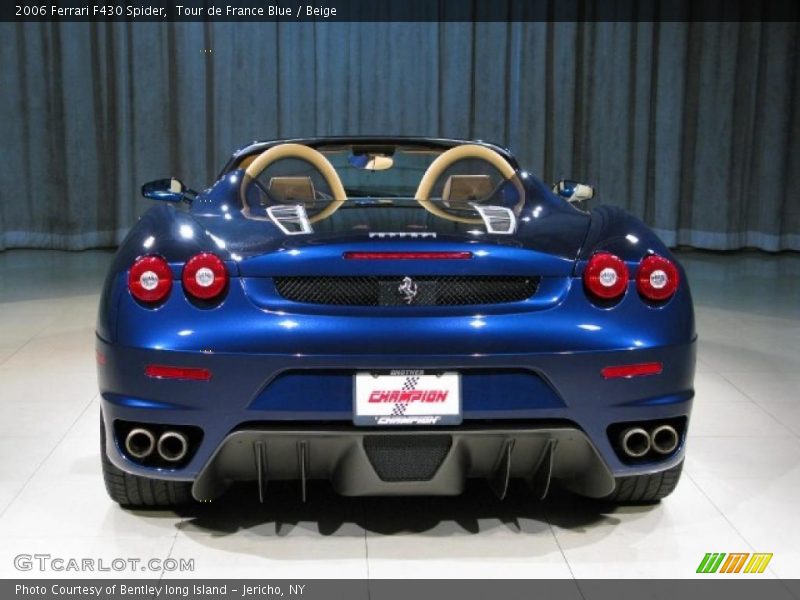 Tour de France Blue / Beige 2006 Ferrari F430 Spider