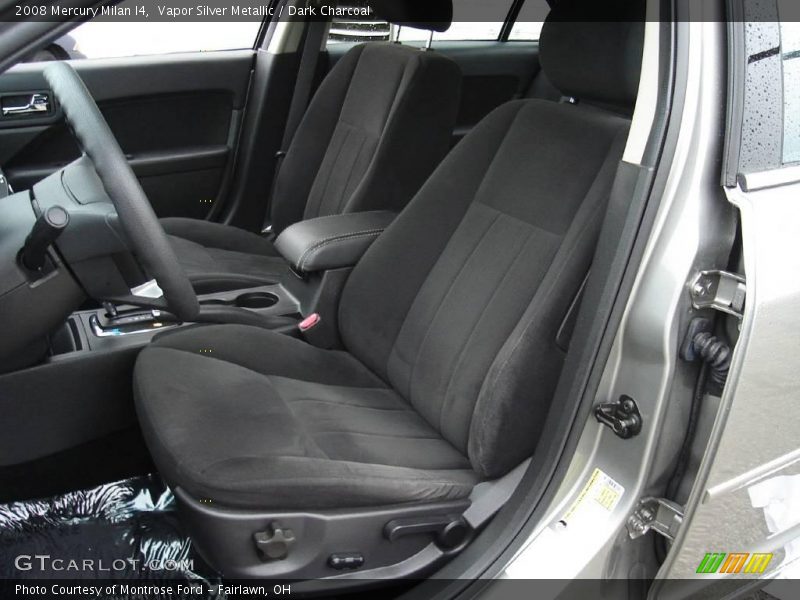 Vapor Silver Metallic / Dark Charcoal 2008 Mercury Milan I4