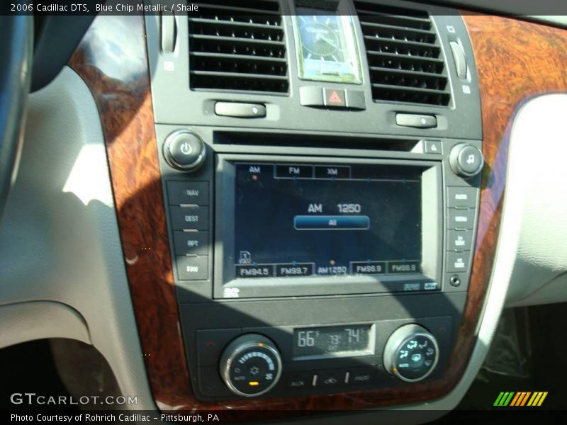 Blue Chip Metallic / Shale 2006 Cadillac DTS