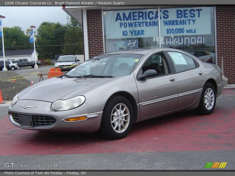 Bright Platinum Metallic / Medium Quartz 1998 Chrysler Concorde LX