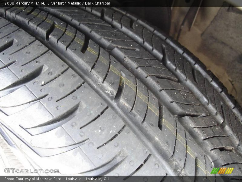 Silver Birch Metallic / Dark Charcoal 2008 Mercury Milan I4