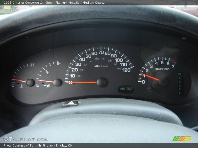 Bright Platinum Metallic / Medium Quartz 1998 Chrysler Concorde LX