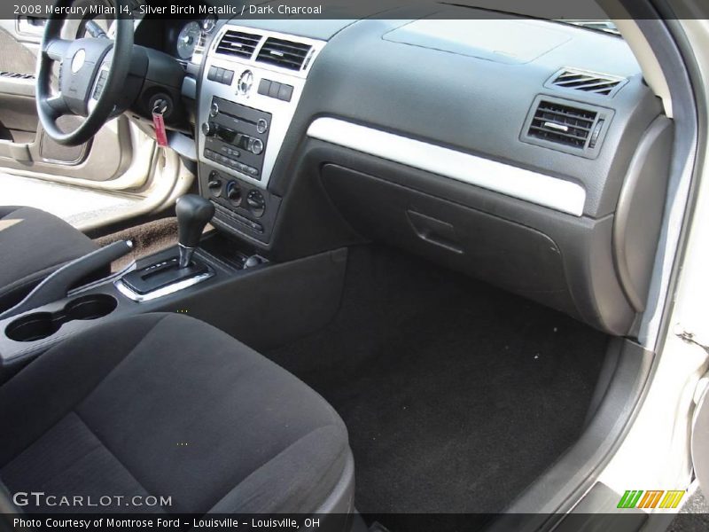 Silver Birch Metallic / Dark Charcoal 2008 Mercury Milan I4