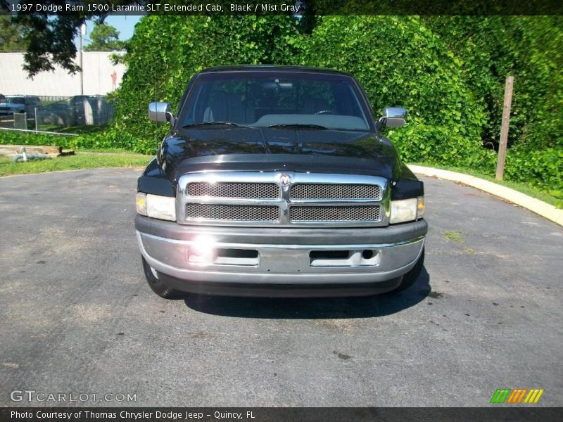 Black / Mist Gray 1997 Dodge Ram 1500 Laramie SLT Extended Cab
