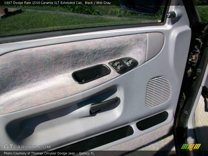 Black / Mist Gray 1997 Dodge Ram 1500 Laramie SLT Extended Cab