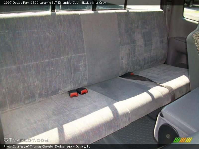 Black / Mist Gray 1997 Dodge Ram 1500 Laramie SLT Extended Cab