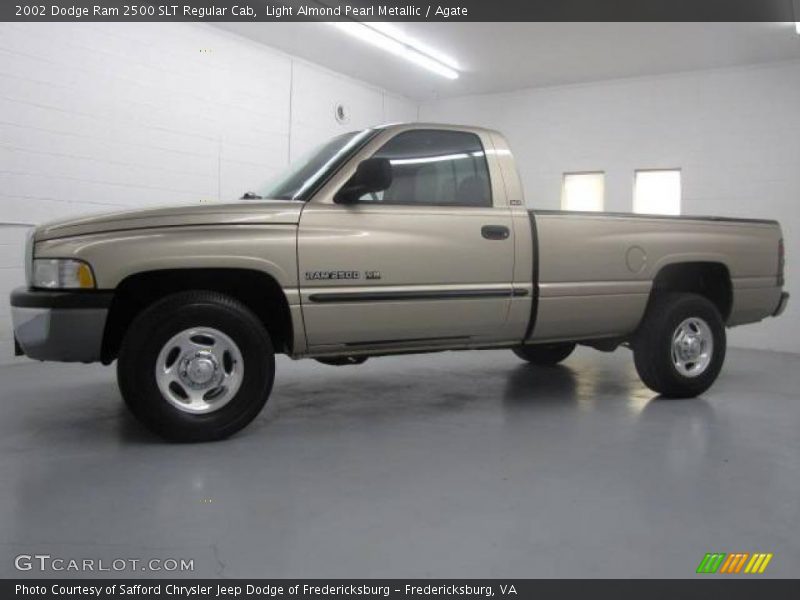 Light Almond Pearl Metallic / Agate 2002 Dodge Ram 2500 SLT Regular Cab