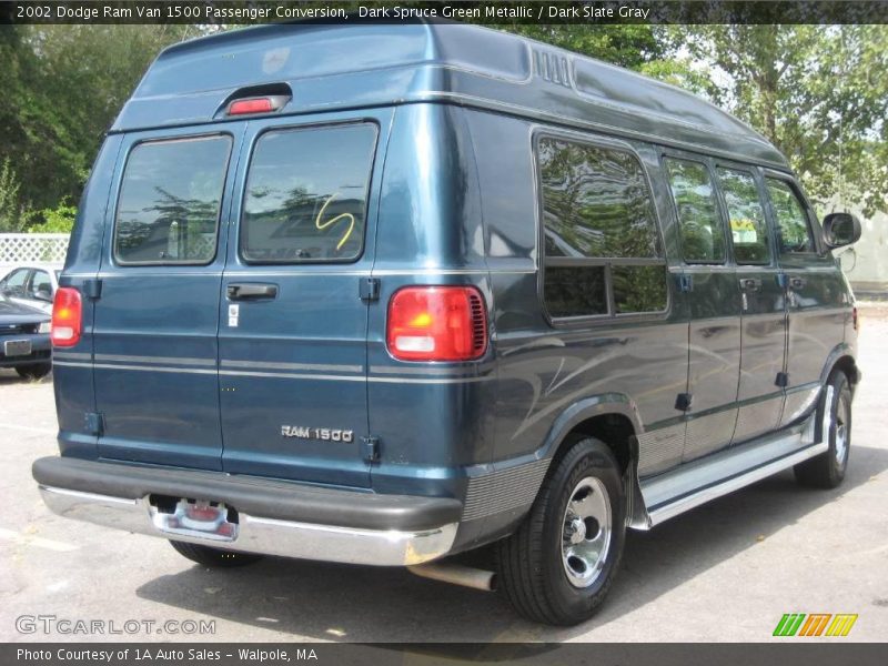 Dark Spruce Green Metallic / Dark Slate Gray 2002 Dodge Ram Van 1500 Passenger Conversion