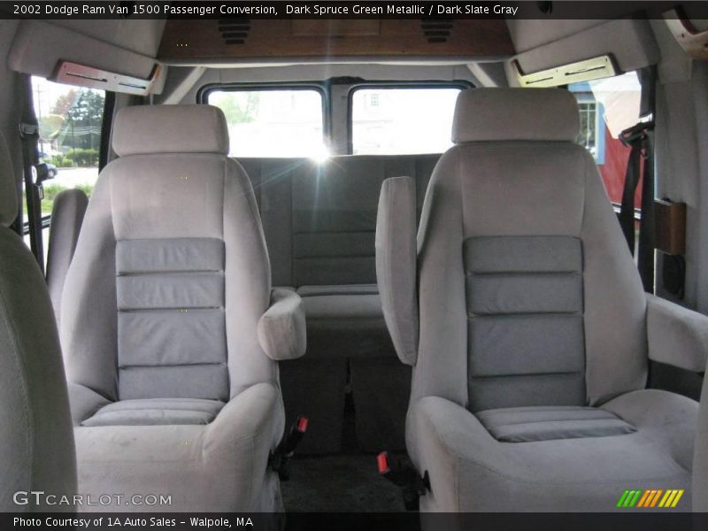 Dark Spruce Green Metallic / Dark Slate Gray 2002 Dodge Ram Van 1500 Passenger Conversion