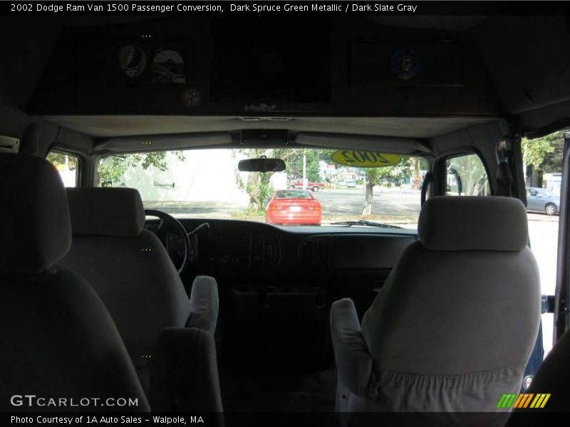 Dark Spruce Green Metallic / Dark Slate Gray 2002 Dodge Ram Van 1500 Passenger Conversion
