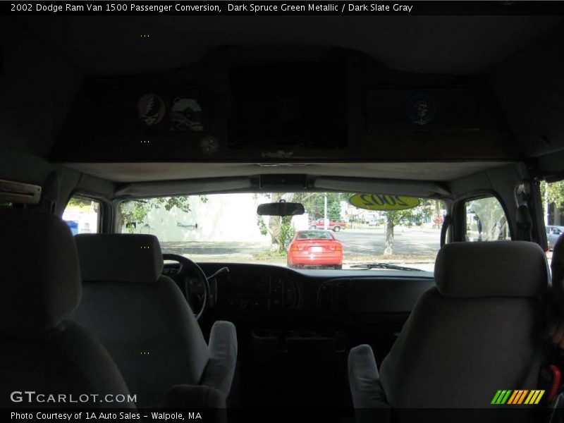 Dark Spruce Green Metallic / Dark Slate Gray 2002 Dodge Ram Van 1500 Passenger Conversion