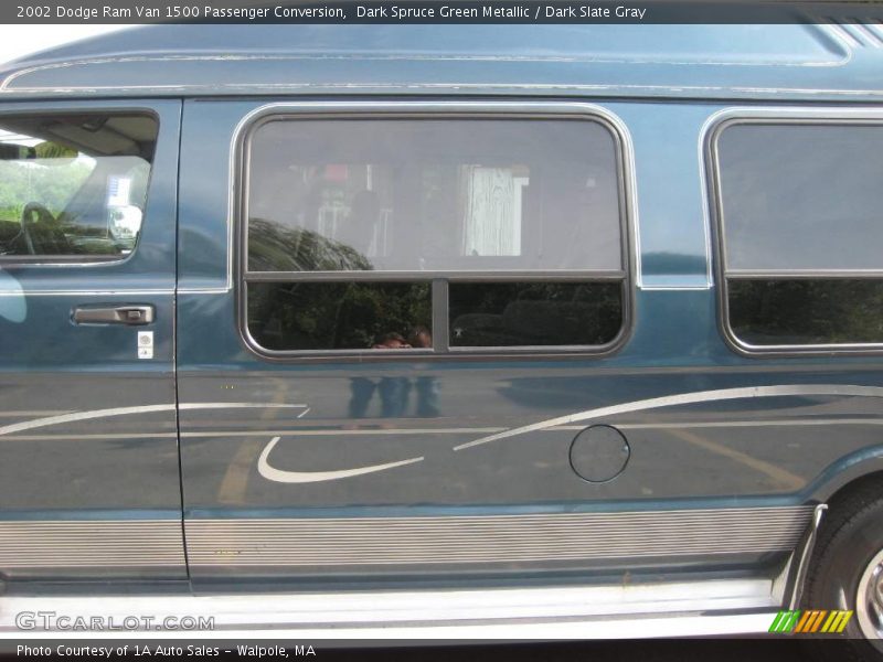 Dark Spruce Green Metallic / Dark Slate Gray 2002 Dodge Ram Van 1500 Passenger Conversion