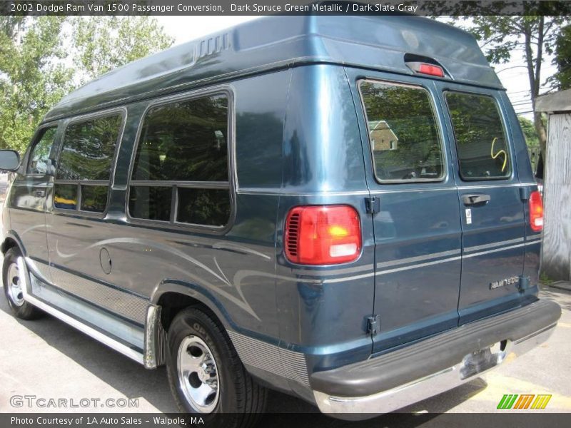 Dark Spruce Green Metallic / Dark Slate Gray 2002 Dodge Ram Van 1500 Passenger Conversion