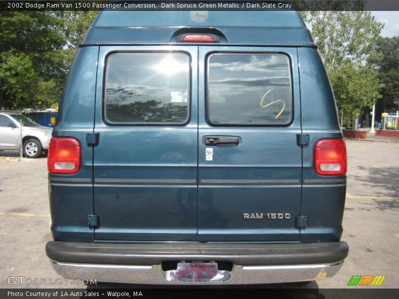Dark Spruce Green Metallic / Dark Slate Gray 2002 Dodge Ram Van 1500 Passenger Conversion