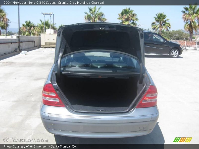 Granite Grey Metallic / Charcoal 2004 Mercedes-Benz C 240 Sedan