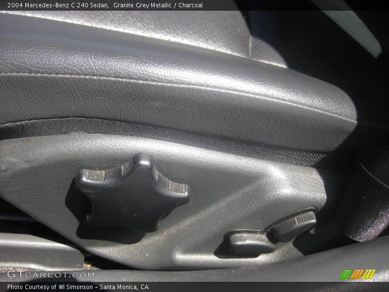 Granite Grey Metallic / Charcoal 2004 Mercedes-Benz C 240 Sedan