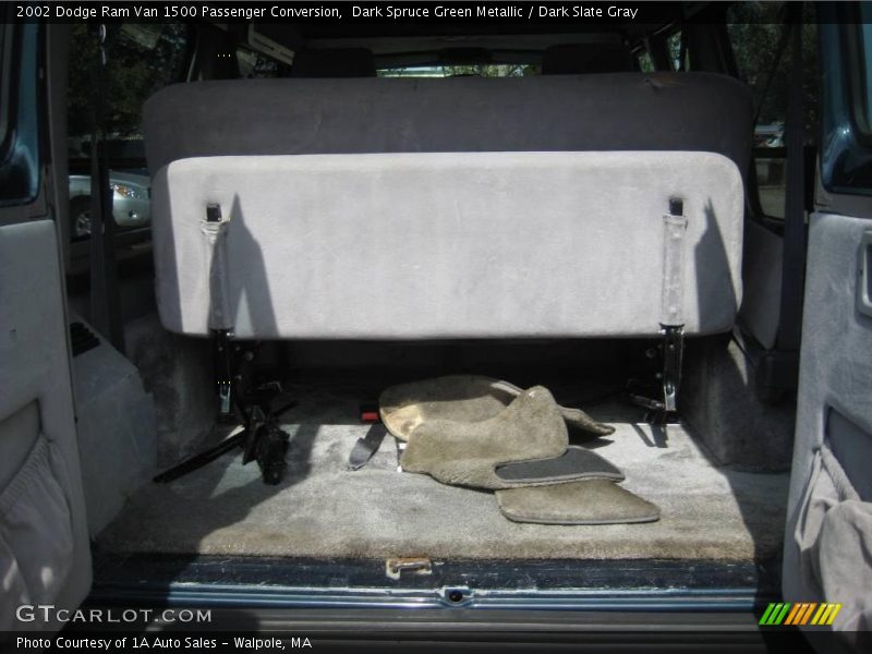 Dark Spruce Green Metallic / Dark Slate Gray 2002 Dodge Ram Van 1500 Passenger Conversion