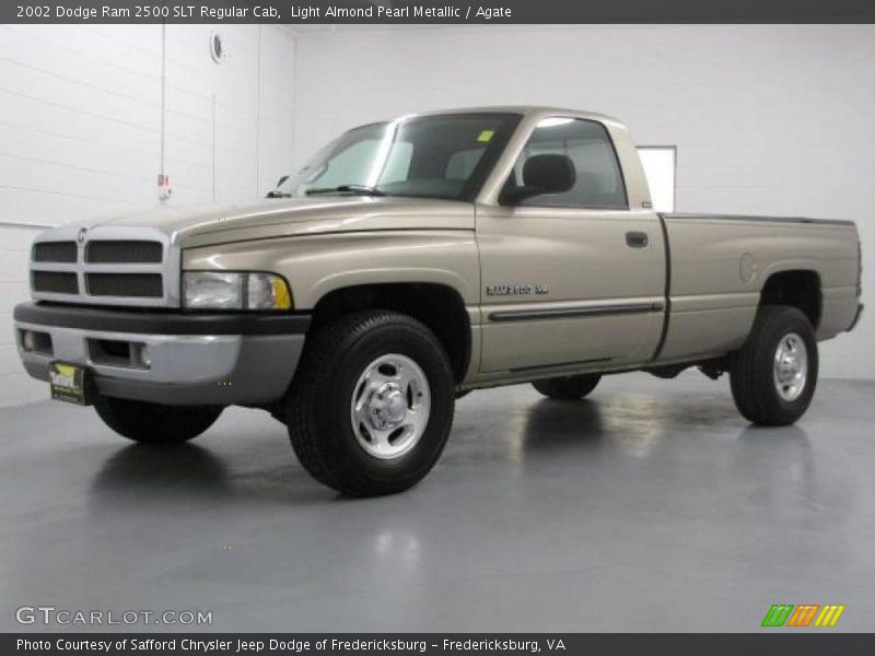 Light Almond Pearl Metallic / Agate 2002 Dodge Ram 2500 SLT Regular Cab