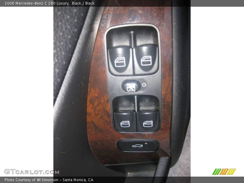 Black / Black 2006 Mercedes-Benz C 280 Luxury