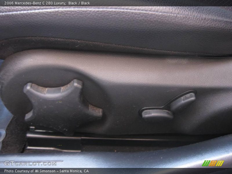 Black / Black 2006 Mercedes-Benz C 280 Luxury