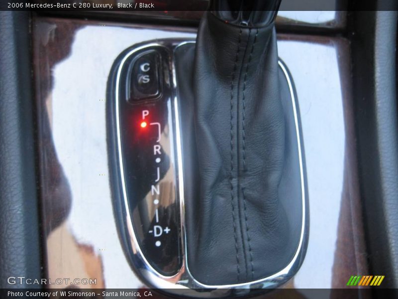 Black / Black 2006 Mercedes-Benz C 280 Luxury