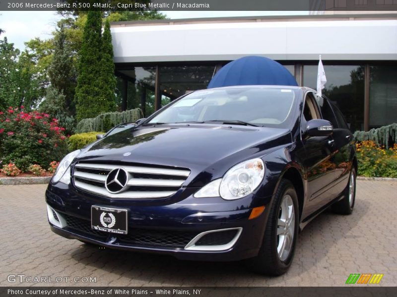 Capri Blue Metallic / Macadamia 2006 Mercedes-Benz R 500 4Matic