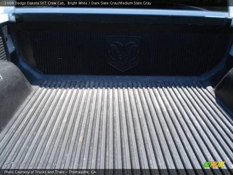 Bright White / Dark Slate Gray/Medium Slate Gray 2008 Dodge Dakota SXT Crew Cab