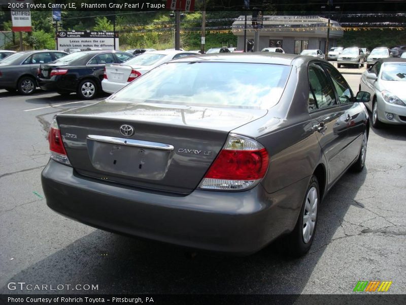 Phantom Gray Pearl / Taupe 2006 Toyota Camry LE