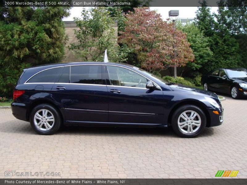 Capri Blue Metallic / Macadamia 2006 Mercedes-Benz R 500 4Matic