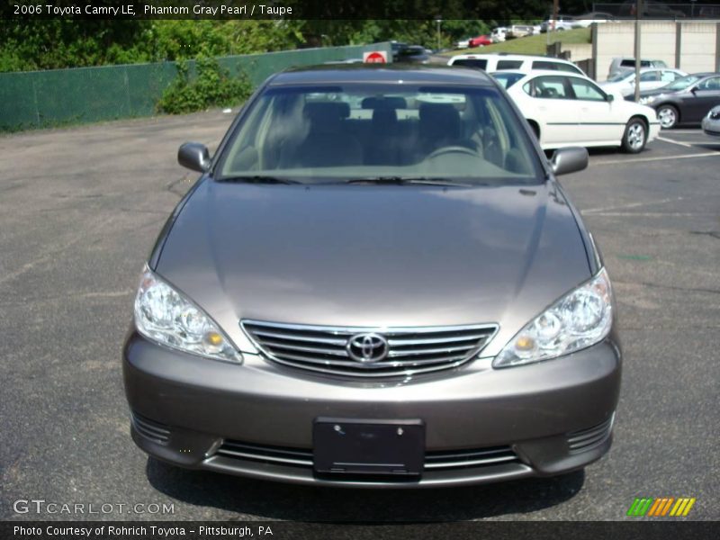 Phantom Gray Pearl / Taupe 2006 Toyota Camry LE