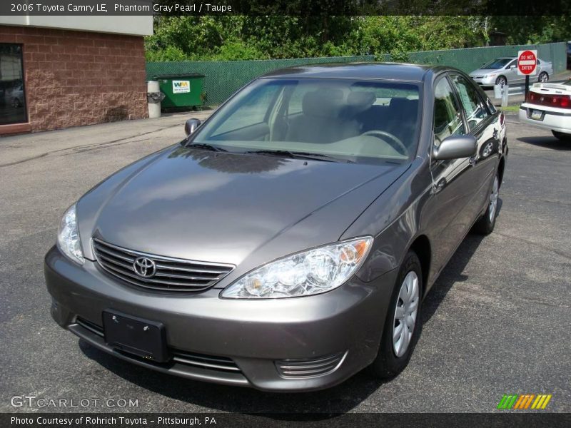 Phantom Gray Pearl / Taupe 2006 Toyota Camry LE