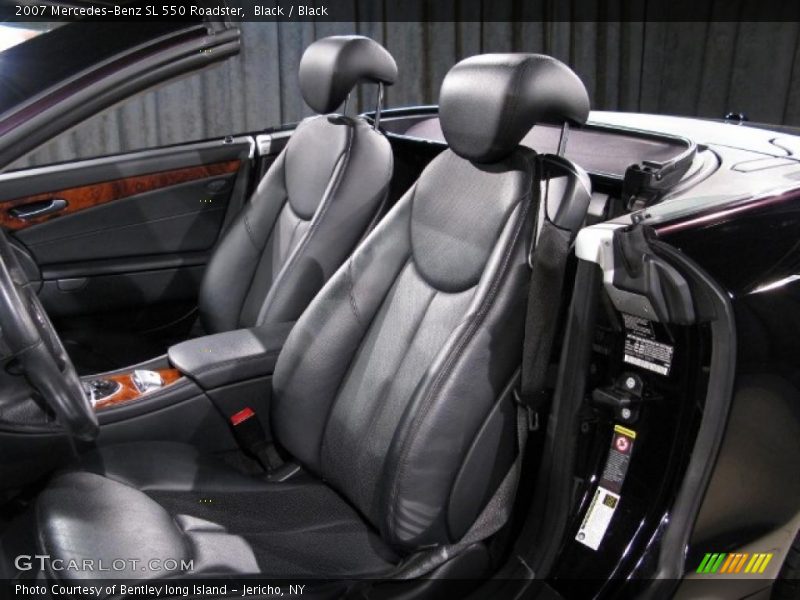 Black / Black 2007 Mercedes-Benz SL 550 Roadster